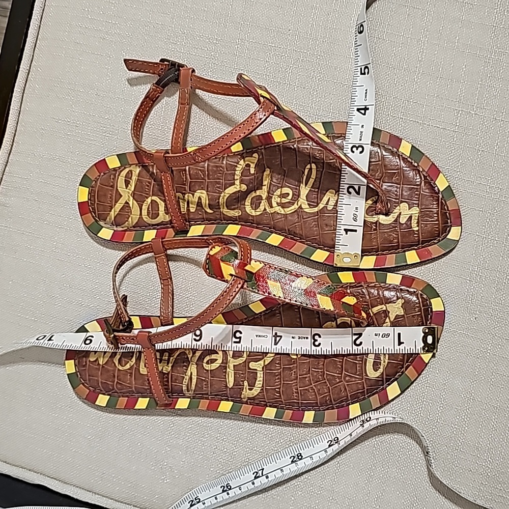 Sam Edelman Gigi 5 Leather Sandals - Picture 11 of 11